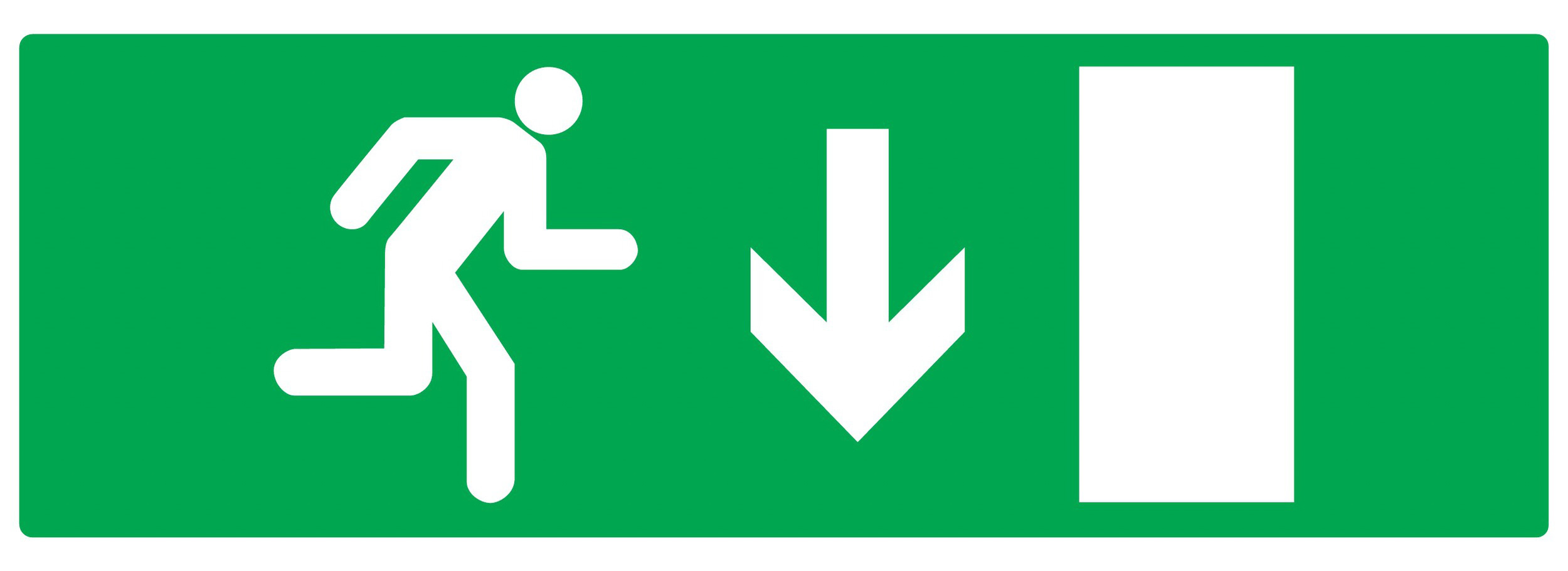 PANNEAU EVACUATION SORTIE BAS DROITE 330X120MM TALIAPLAST - 726427