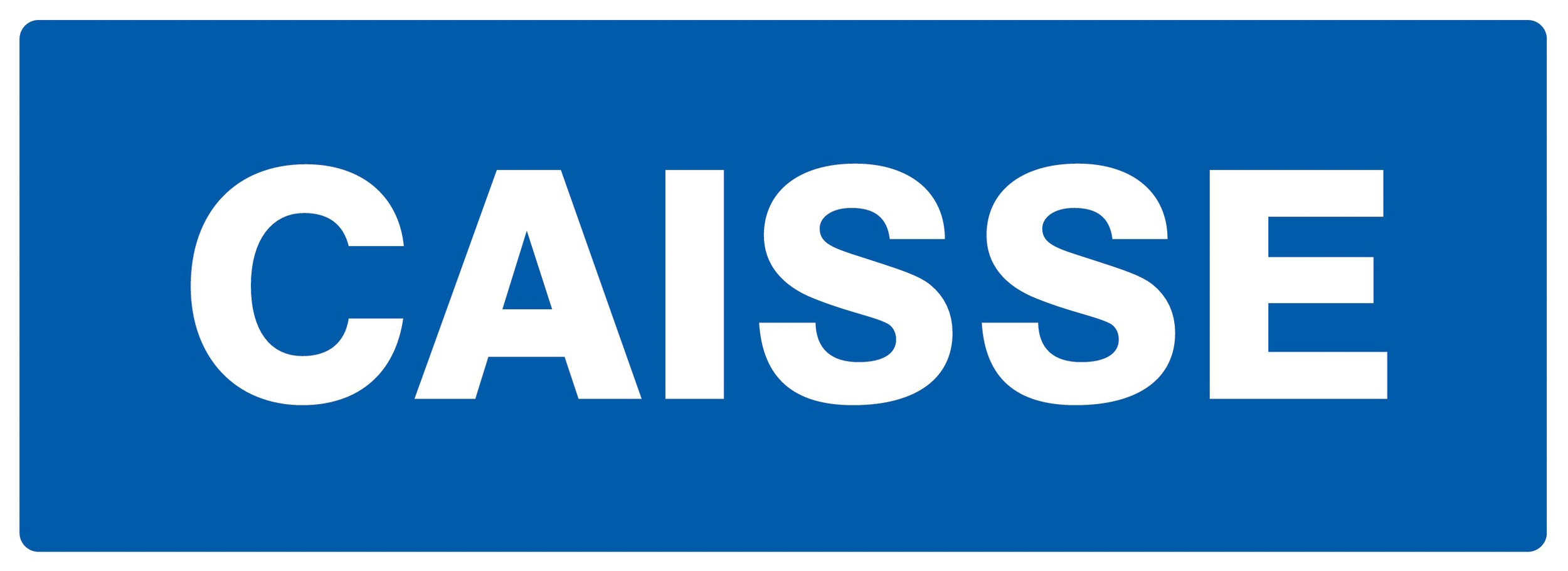 Panneau adhésif CAISSE 330X120MM TALIAPLAST - 726610