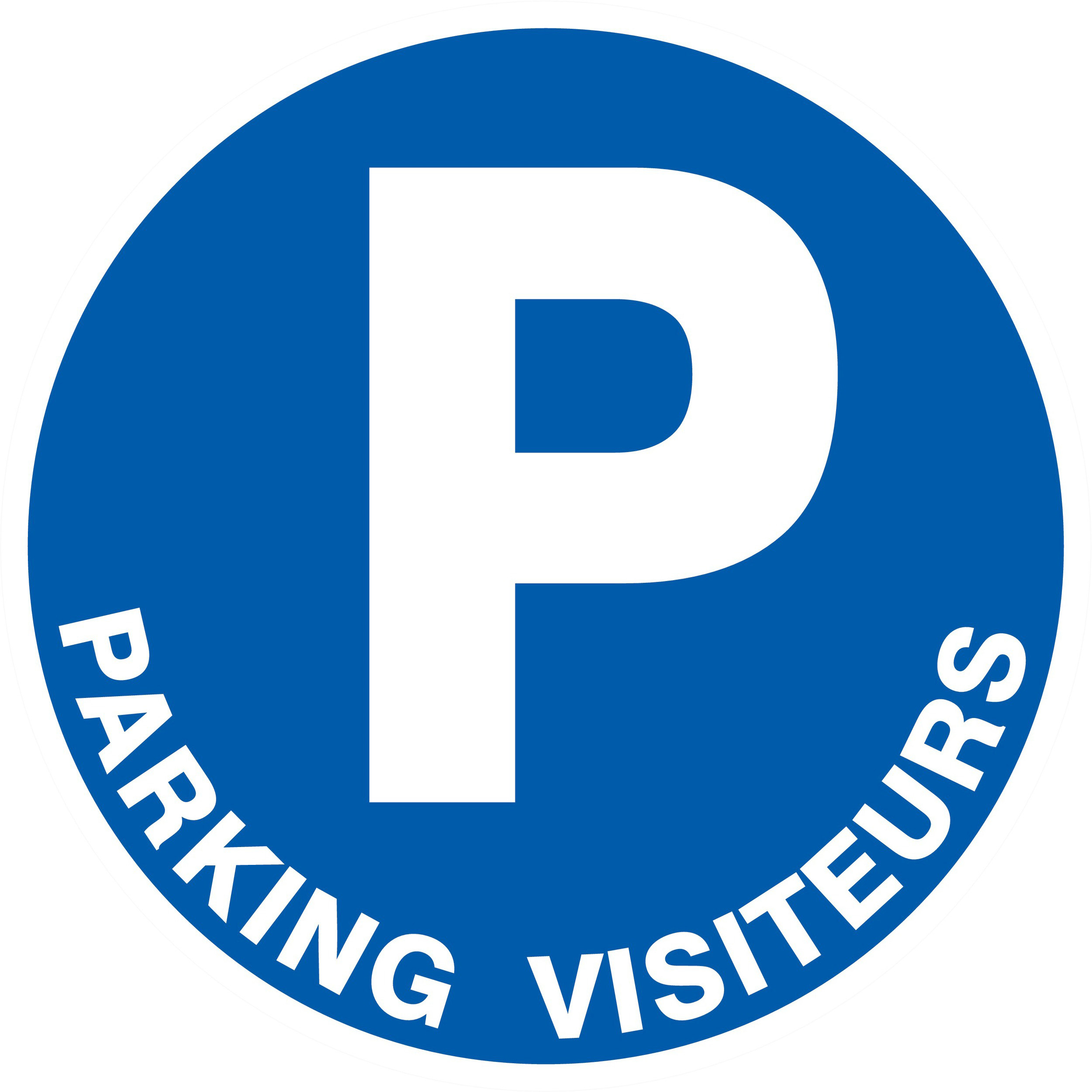PANNEAU PARKING VISITEURS Ø180MM TALIAPLAST - 727523