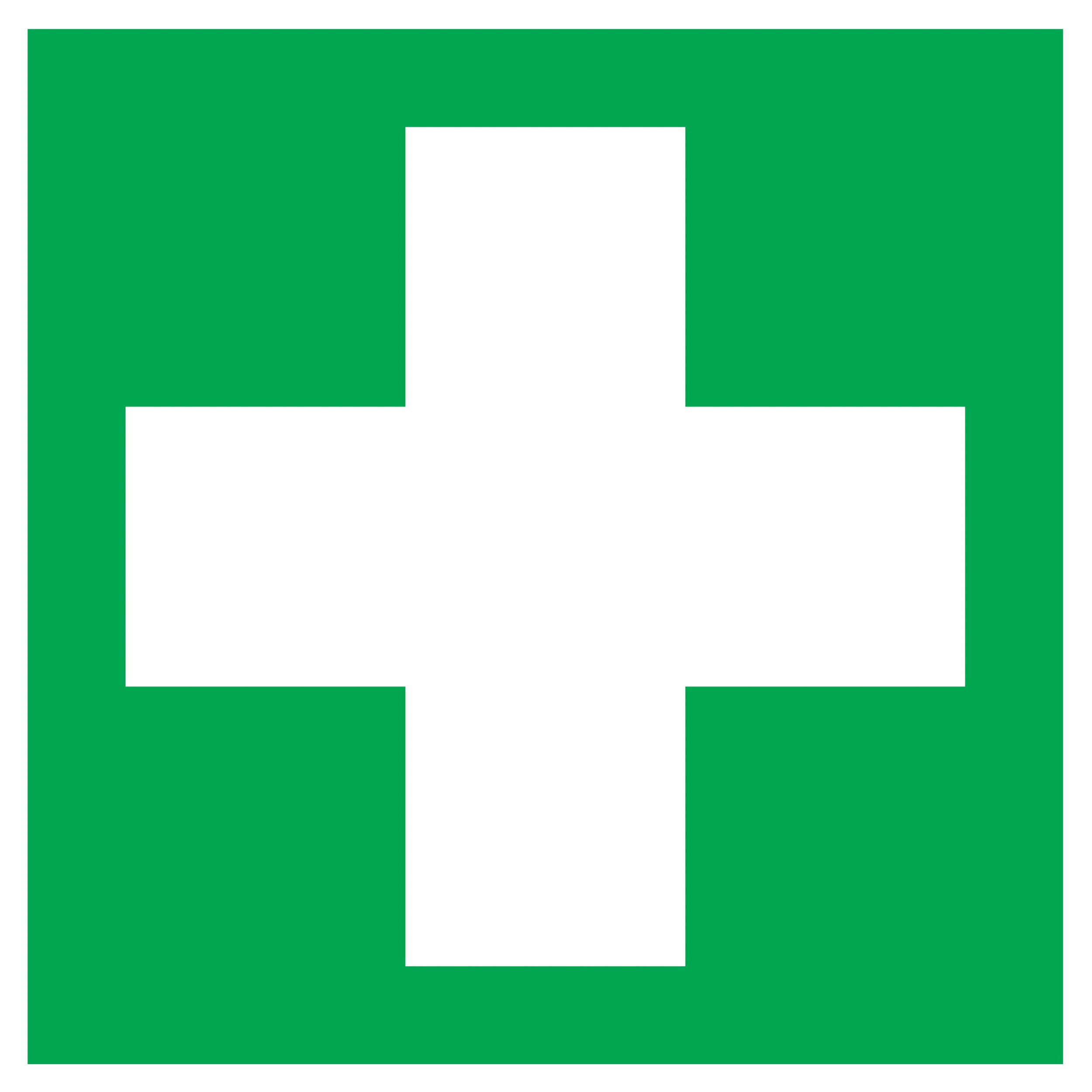 PANNEAU PREMIER SECOURS 200X200MM TALIAPLAST - 728405