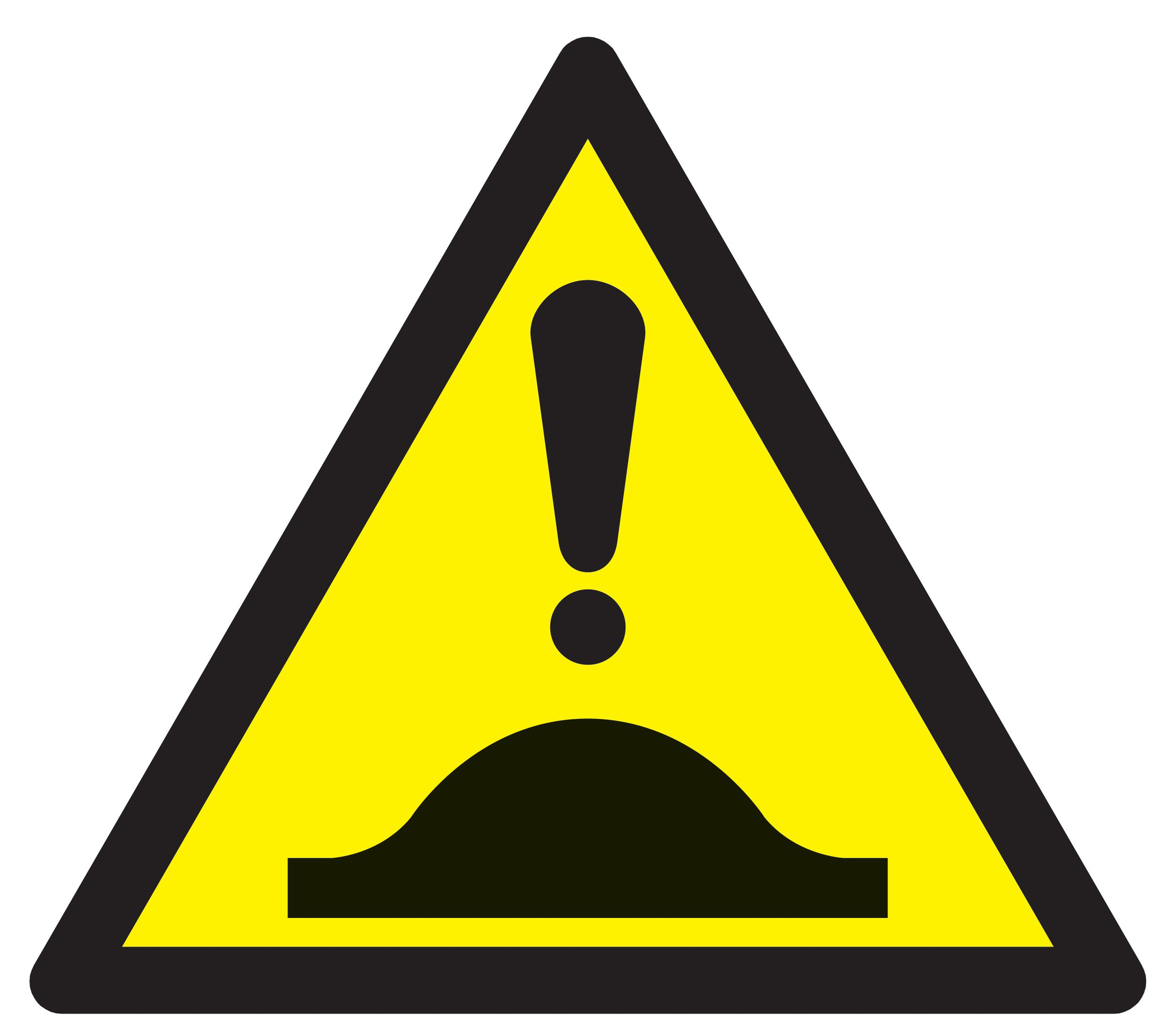 Panneau adhésif DANGER DOS D'ANE 300X300X300MM TALIAPLAST - 729363