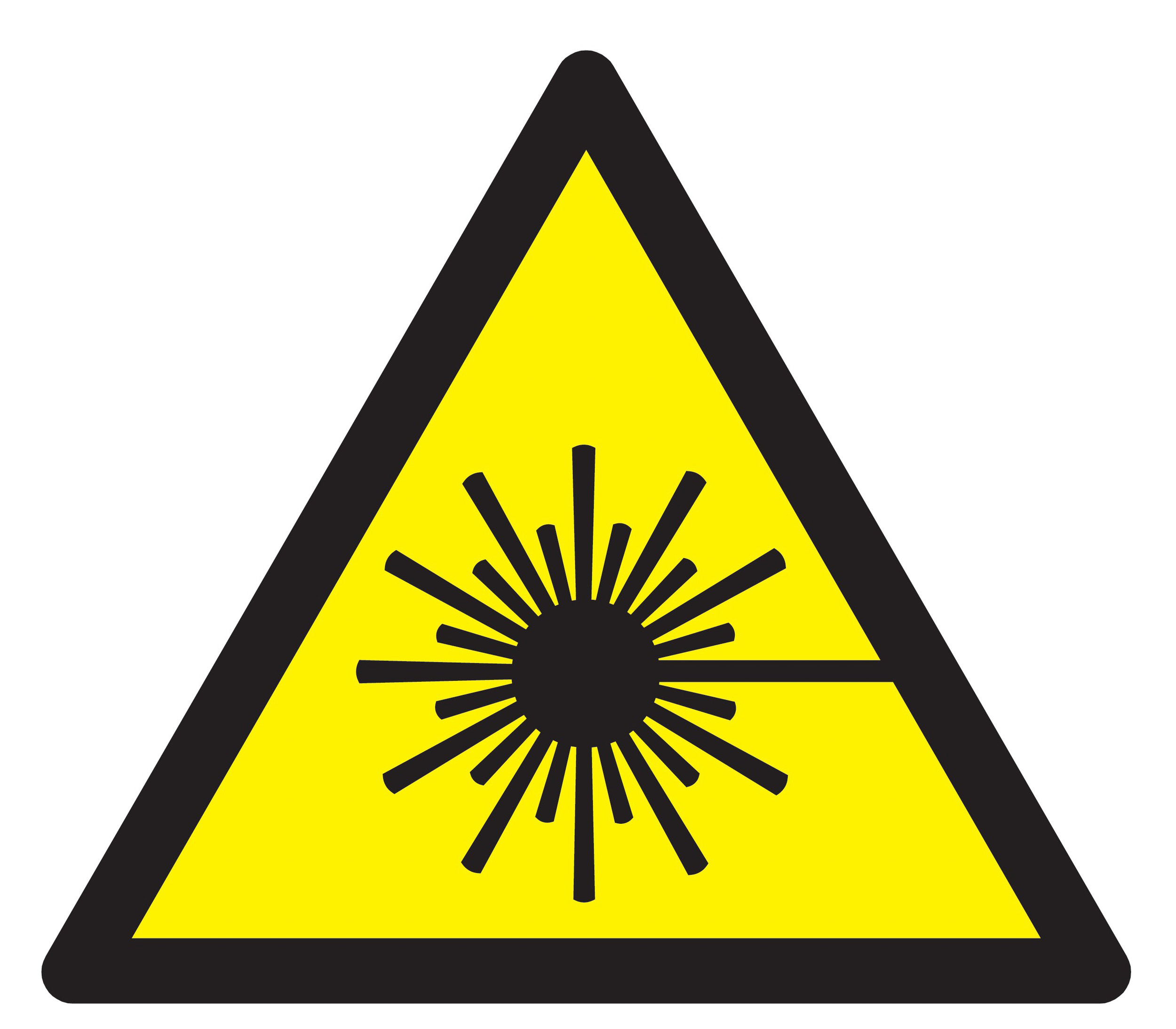 Panneau adhésif DANGER, RAYONNEMENT LASER 100X100X100MM TALIAPLAST - 729939
