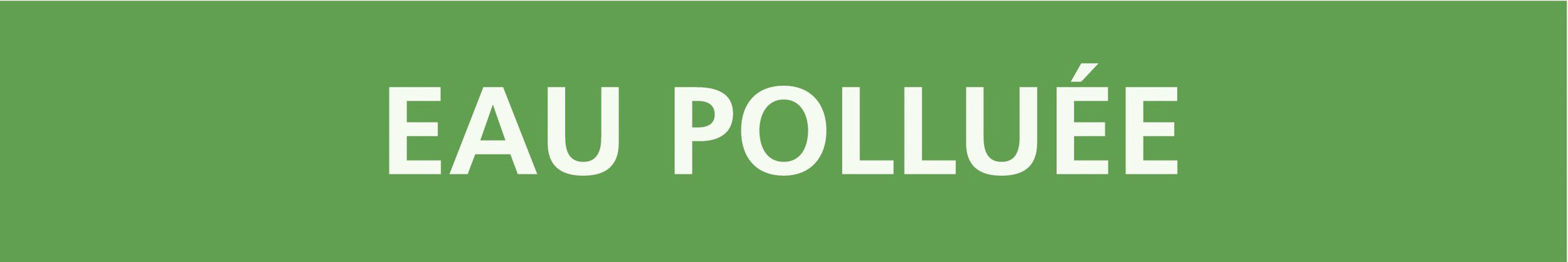 PANNEAU EAU POLLUÉE 312X52MM (10 ADHESIFS POUR TUYAUTERIE) TALIAPLAST - 730185