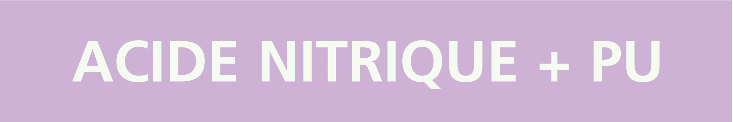 Signalétique de marquage ACIDE 312X52 Acide nitrique + pu 312x52mm (10 adhesifs tuyauterie) TALIAPLAST - 730736