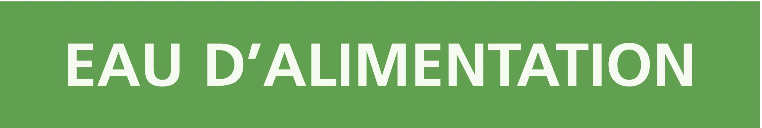 PANNEAU EAU D'ALIMENTATION 222X37MM (20 ADHESIFS TUYAUTERIE) TALIAPLAST - 731135