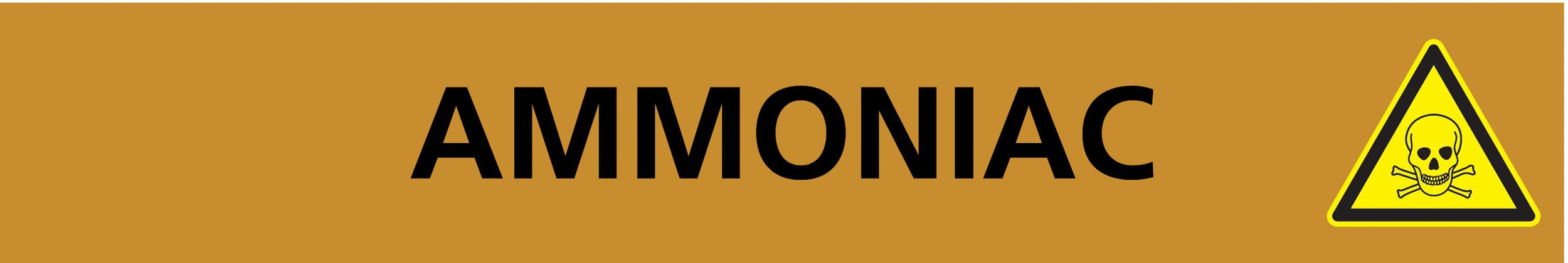 PANNEAU AMMONIAC 222X37MM (20 ADHESIFS POUR TUYAUTERIE) TALIAPLAST - 731503