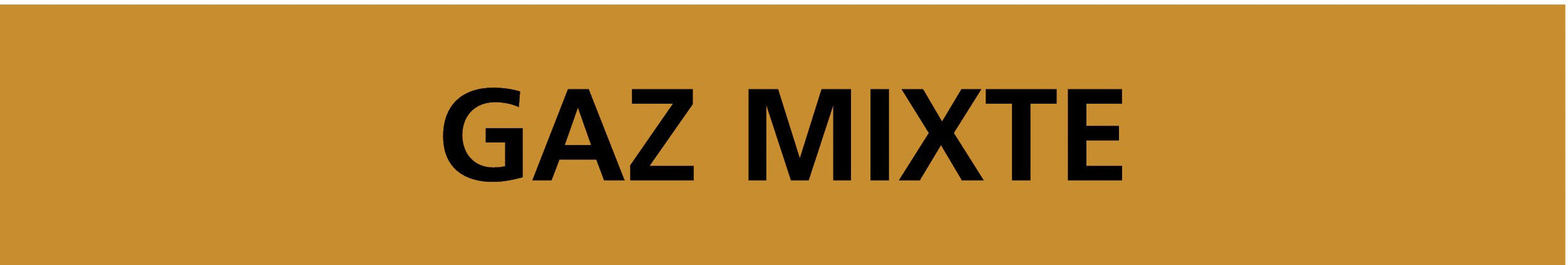 PANNEAU GAZ MIXTE 156X26MM (20 ADHESIFS POUR TUYAUTERIE) TALIAPLAST - 732526