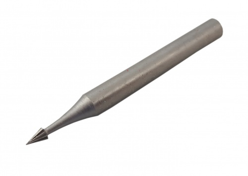 Fraise tige d. 6x40mm hss a graver coniq.3x4,5mm bout pointu SAM OUTILLAGE - 19668C