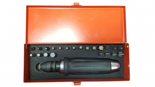 Coffret tournevis a frapper carre 1/2'' 24 outils chocs SAM OUTILLAGE - 270AJ24