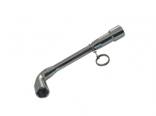 Cle a pipe debouchee 6/6 pans 21 mm avec clip inox fme SAM OUTILLAGE - 94SD21FME