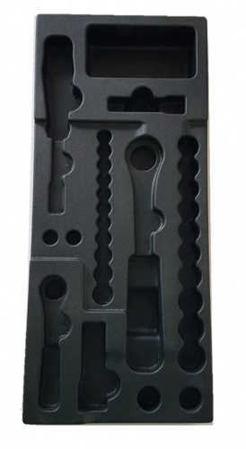 Module abs 1/3 vide pour douilles traversantes 1/2'' 1/4'' SAM OUTILLAGE - MOD48