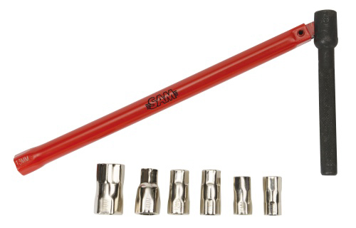 COFFRET CLE ECROU ROBINET + 7 EMBOUTS - SAMOUTILLAGE - PB-8Z