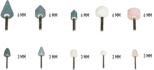 Jeu de 10 meules RODAC - RA1040SET