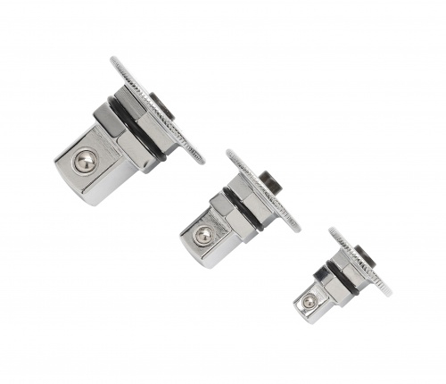 Jeu de 3 adaptateurs pour cles mixtes a cliquet SAM OUTILLAGE - RJS231