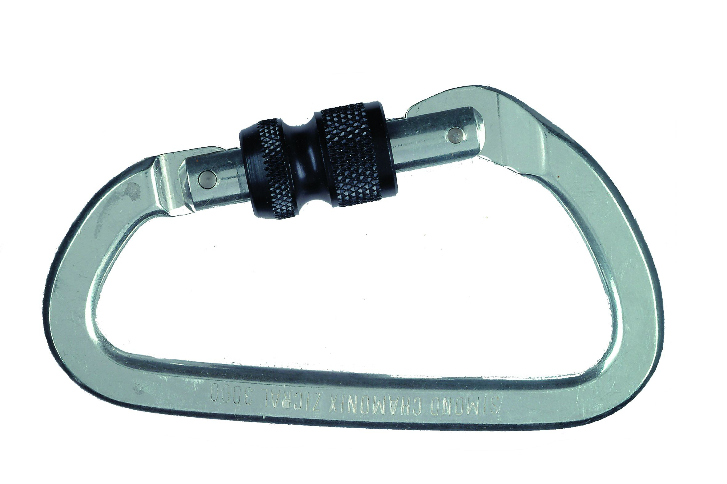 MOUSQUETON SASSI EN ACIER À VIS -00040