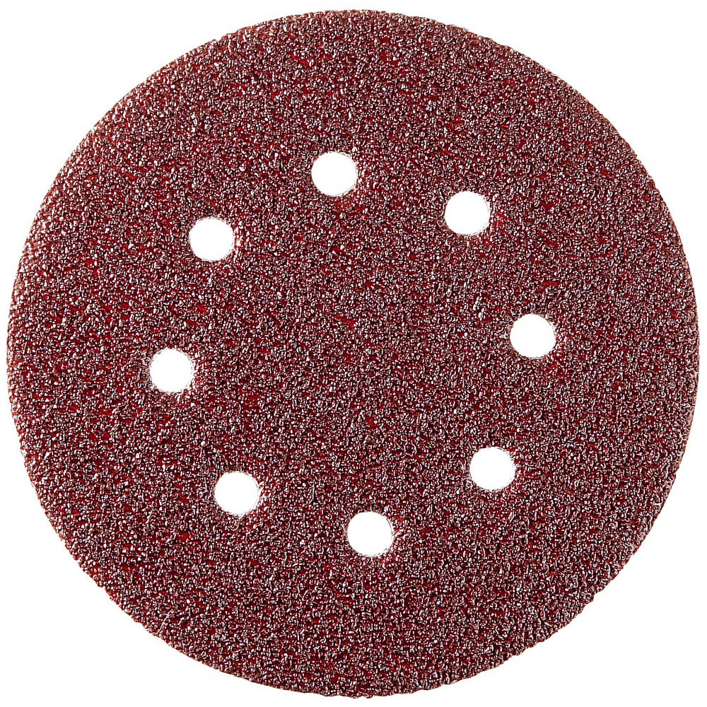 BLIST.5 DISQUES AUTO-AGRI.D125 PERFO.8 TROUS CORINDON.GR.180 SIDAMO - 10940076