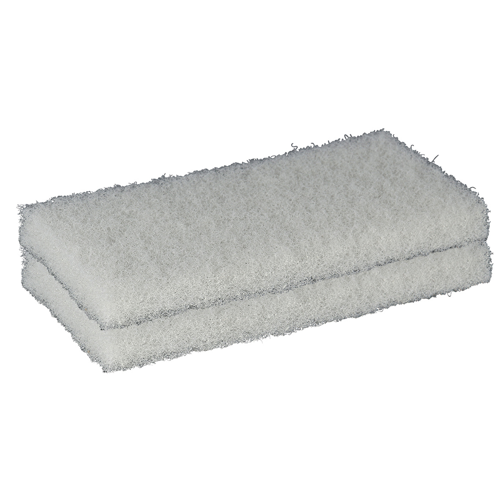 2 TAMPONS ABRASIFS FIBRES BLANCS SIDAMO - 11200194