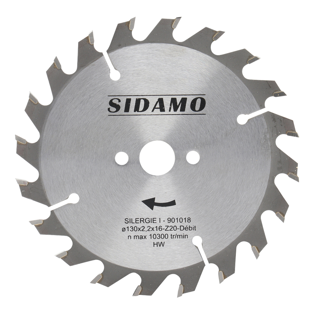LAME CARBURE SILERGIE I 130X2.2X16 - 20 DENTS SIDAMO - 901018