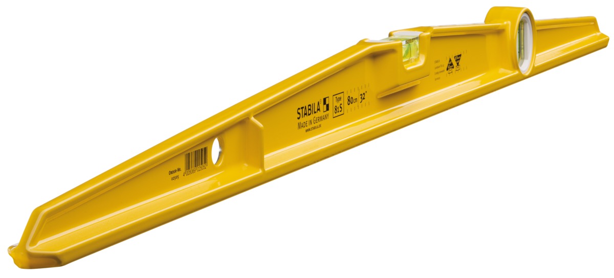 Niveau à bulle STABILA Type 81 S, 80 cm - 02505