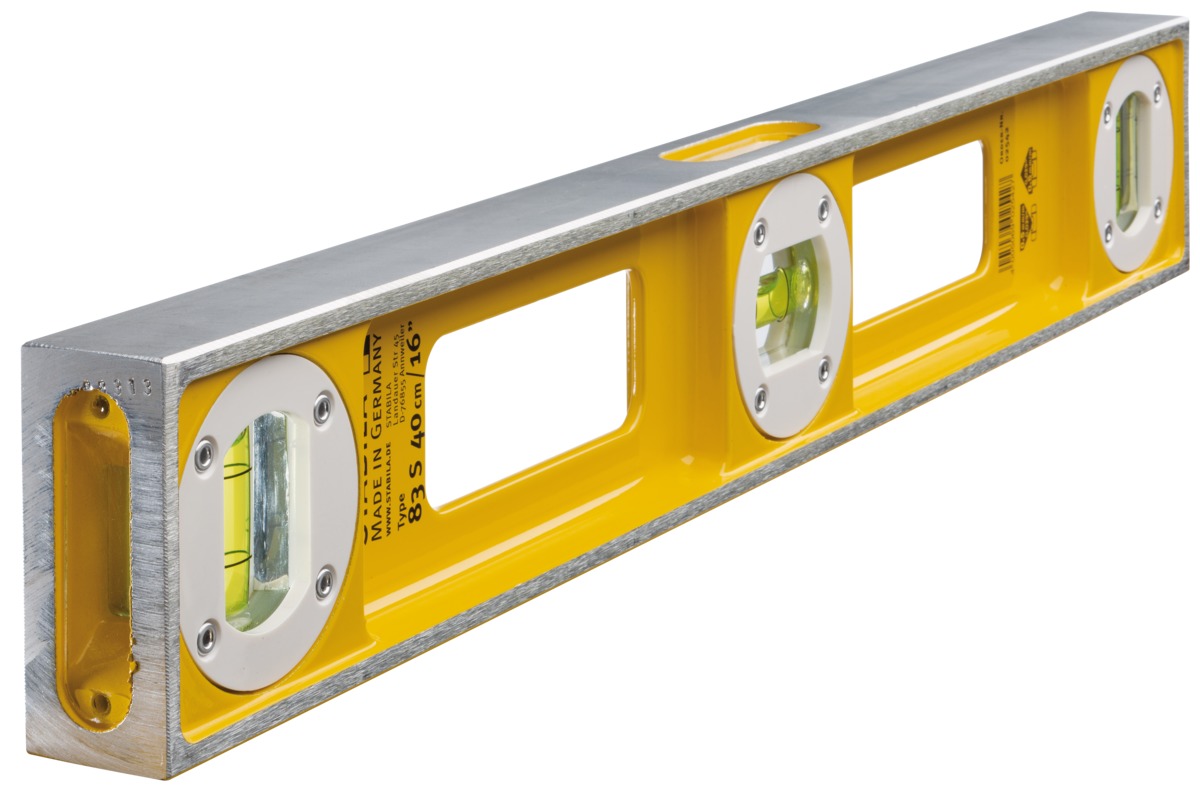 Niveau à bulle STABILA Type 83 S, 40 cm - 02542