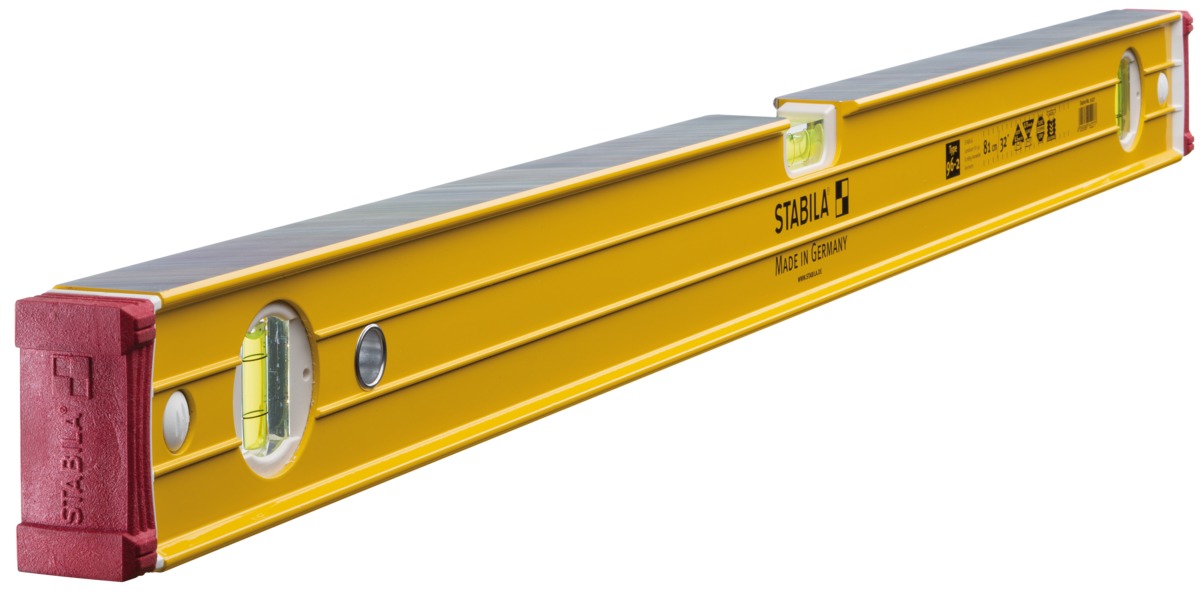 Niveau à bulle STABILA Type 96-2, 81 cm - 15227