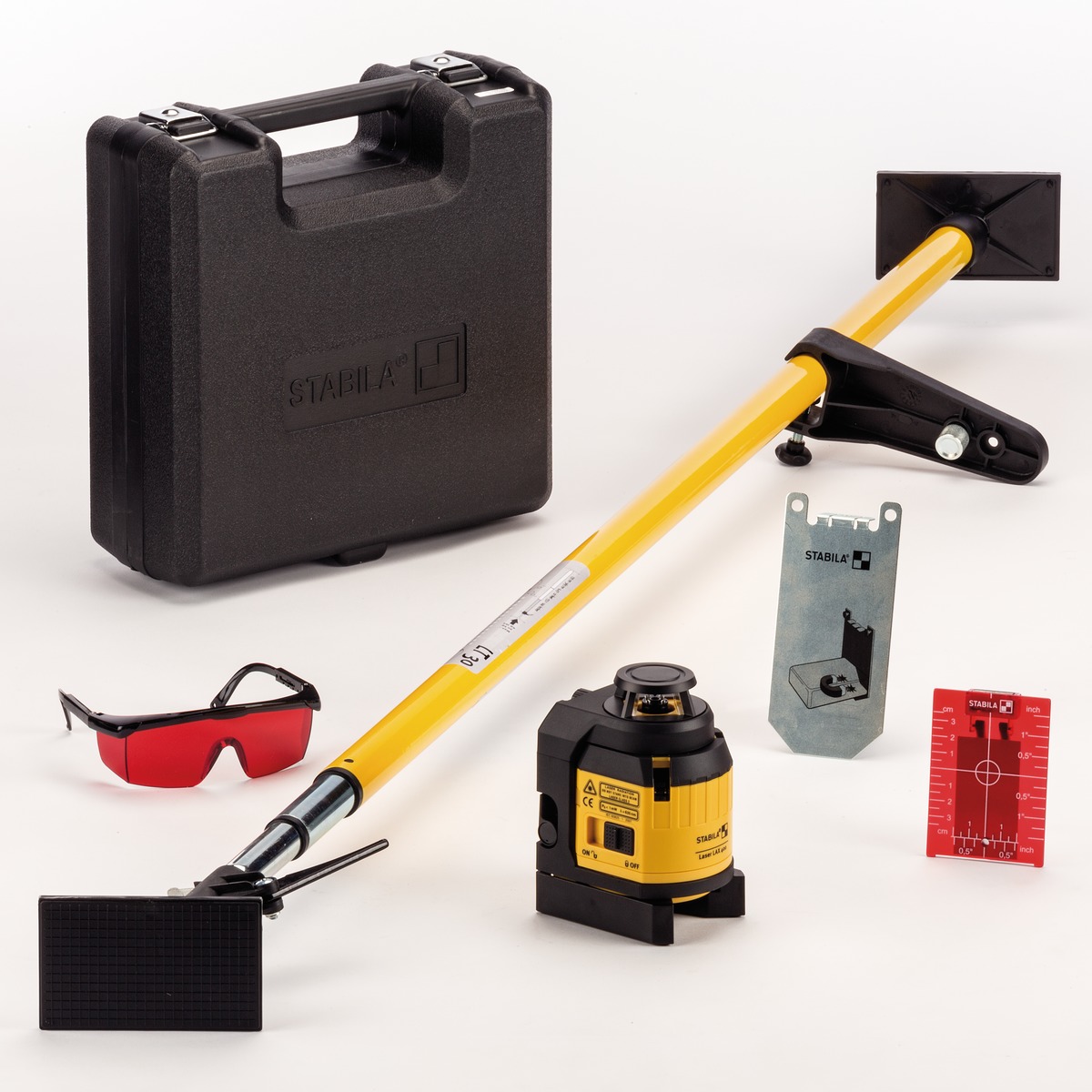 Laser multiligne STABILA LAX 400, set de 6 pièces - 18863
