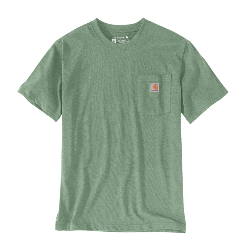 T-shirt Workw Pocket Manches Courtes Vert - GF6 - CARHARTT - 103296