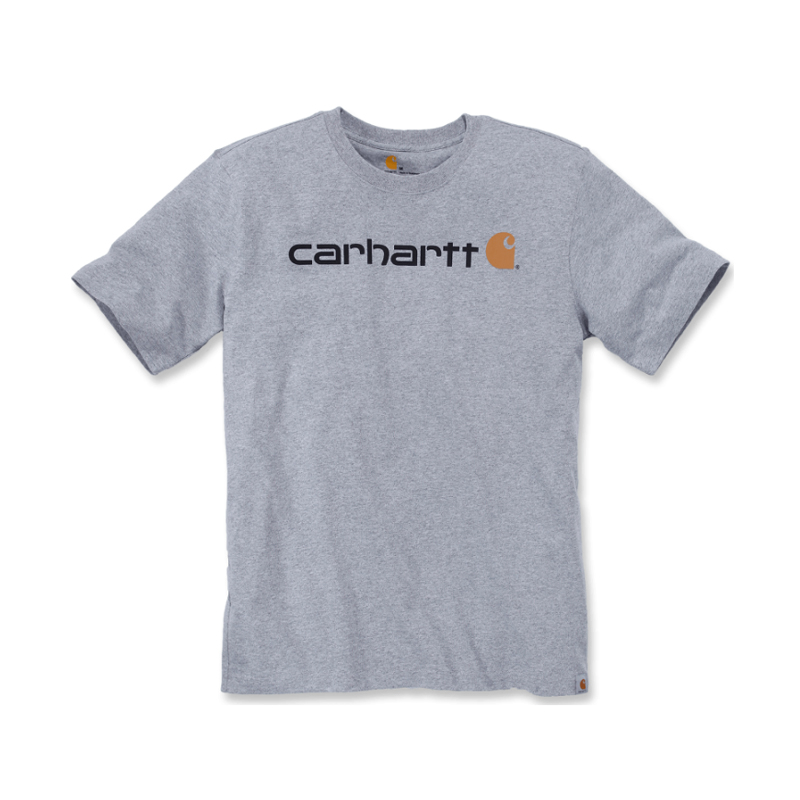 T-shirt Core Logo Manches Courtes Gris 034 - CARHARTT - 103361