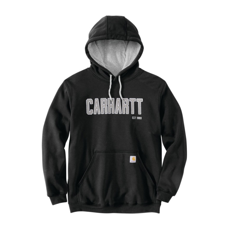 Sweat Felt Logo Graphique Noir BLK - CARHARTT - 105494