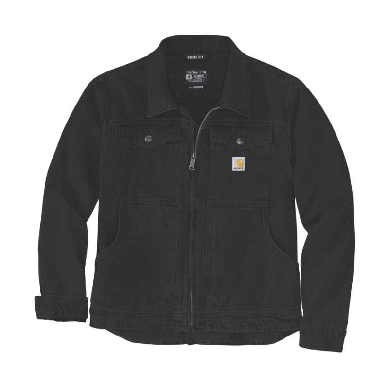 Blouson Duck RF Relaxed Fit Noir N04 - CARHARTT - 105748