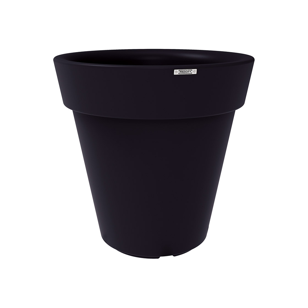 Vase Héritage RAL9017 Ø1000x1000mm - PROCITY - 201652.9017