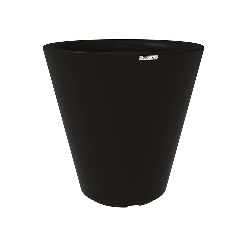 Vase Tradition RAL9005 Ø1000x1000mm - PROCITY - 201662.9005