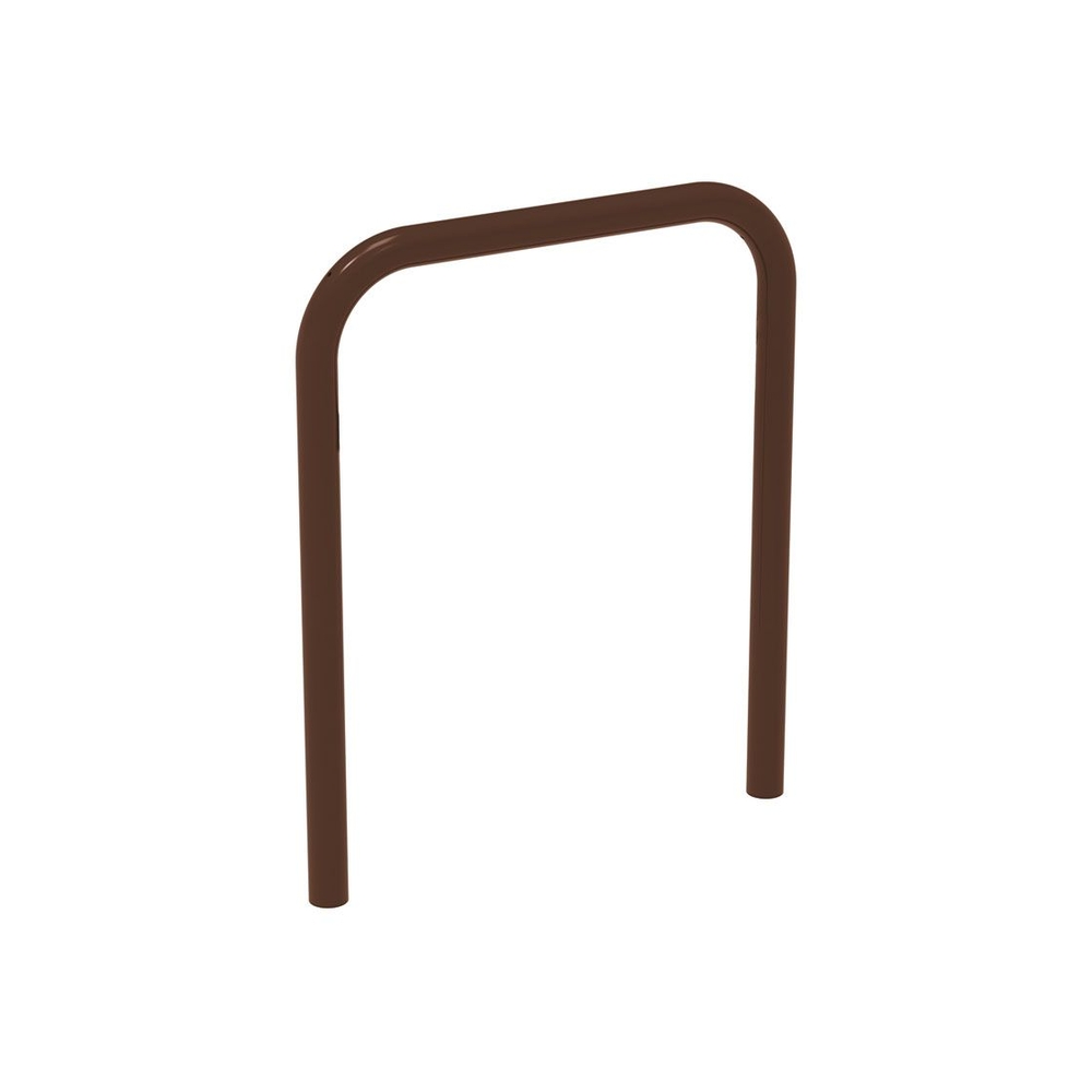 Arceau vélos simple RAL8017 - Scellement direct - PROCITY - 204010.8017