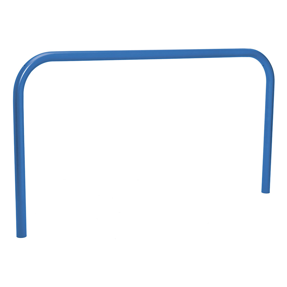 Arceau simple Ø60mm RAL5010 - 2000mm - Scellement direct - Peint sur galva - PROCITY - 204058.5010