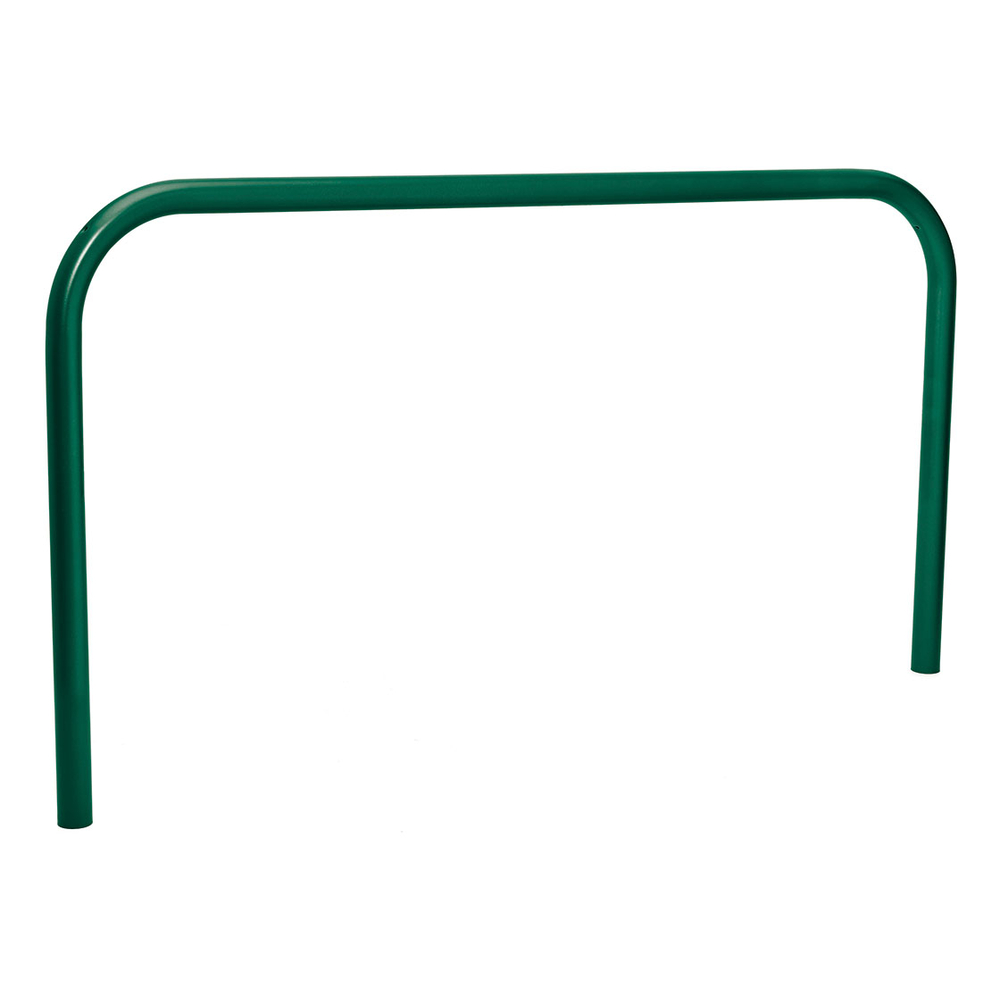 Arceau simple Ø60mm RAL6005 - 2000mm - Scellement direct - Peint sur galva - PROCITY - 204058.6005
