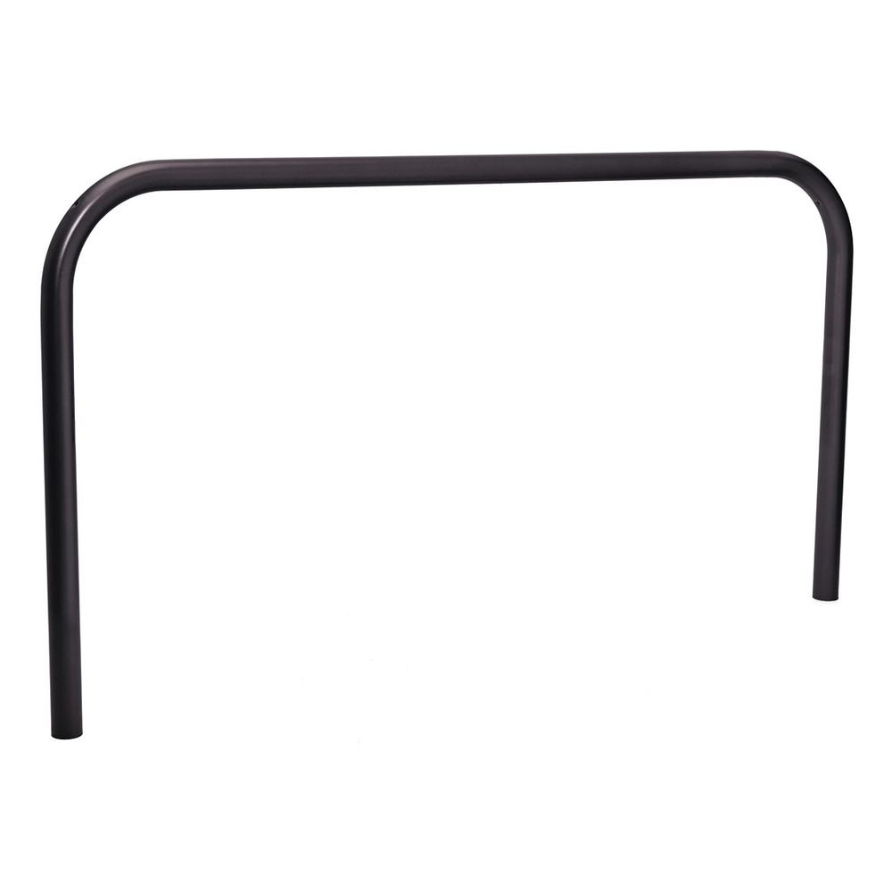 Arceau simple Ø60mm RAL9005 - 2000mm - Scellement direct - Peint sur galva - PROCITY - 204058.9005