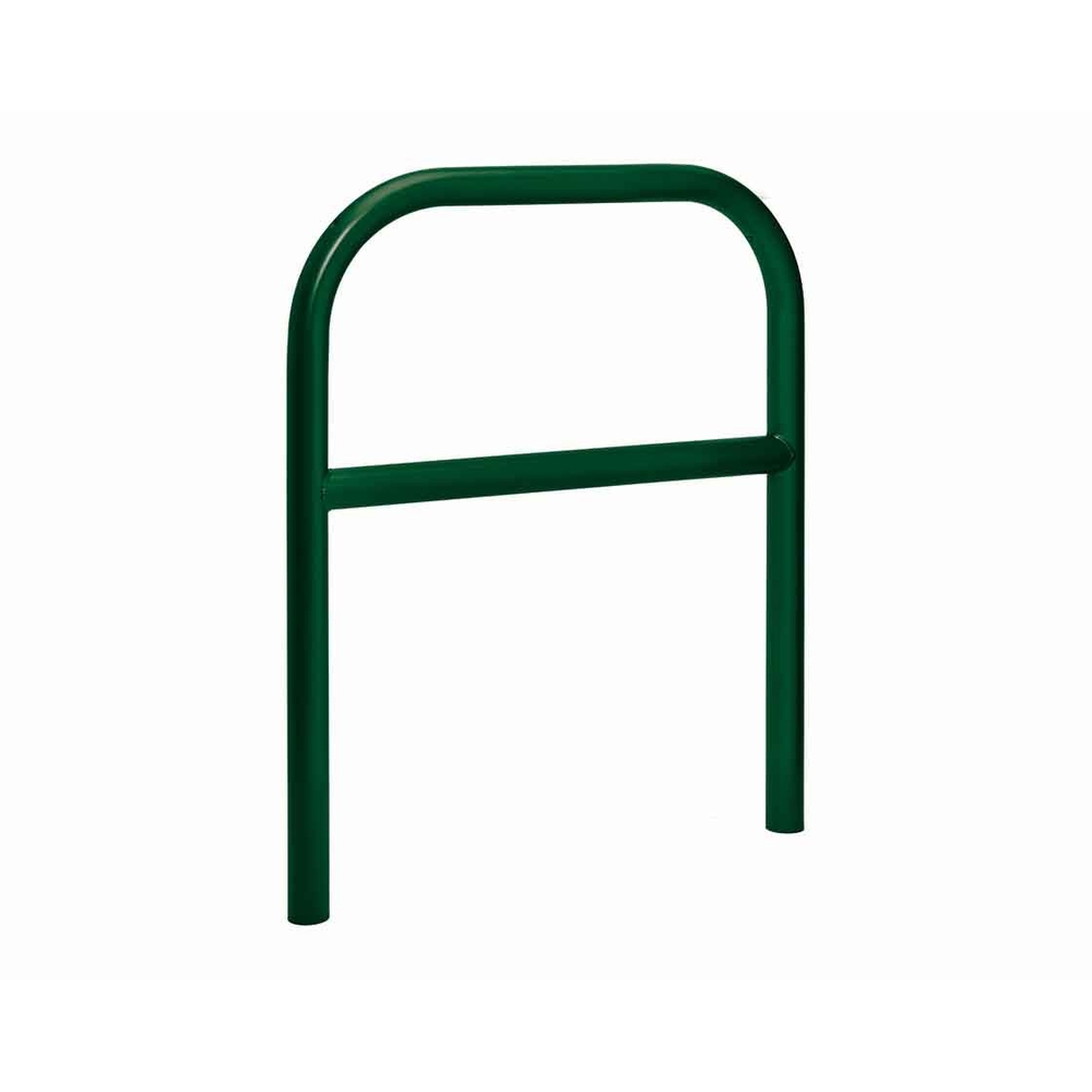 Arceau renforcé Ø60mm RAL6005 - 1000mm - Scellement direct - Peint sur galva - PROCITY - 204256.6005