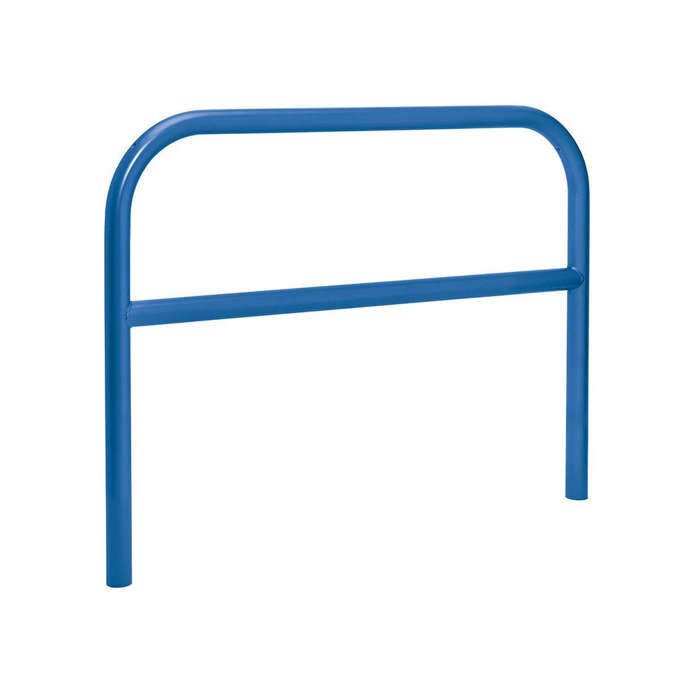 Arceau renforcé Ø60mm RAL5010 - 1500mm - Scellement direct - Peint sur galva - PROCITY - 204257.5010