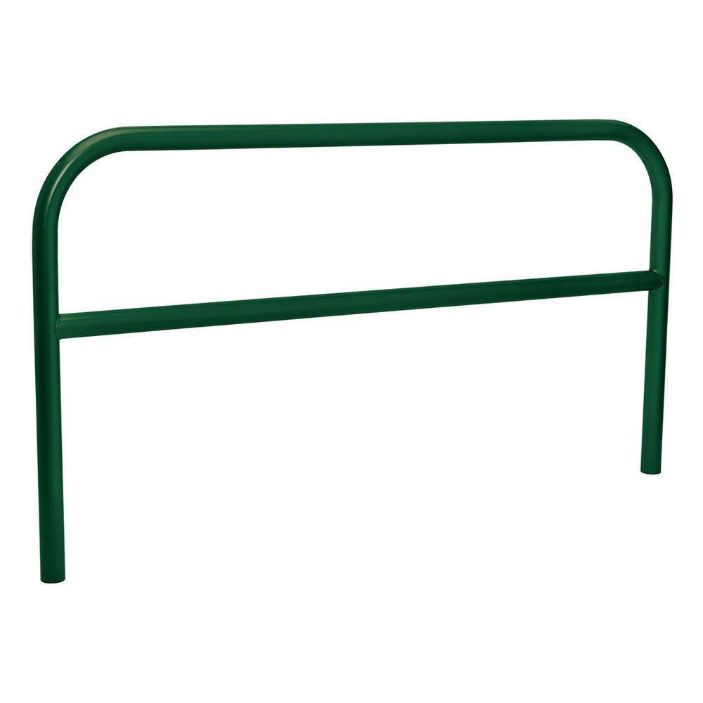 Arceau renforcé Ø60mm RAL6005 - 2000mm - Scellement direct - Peint sur galva - PROCITY - 204258.6005