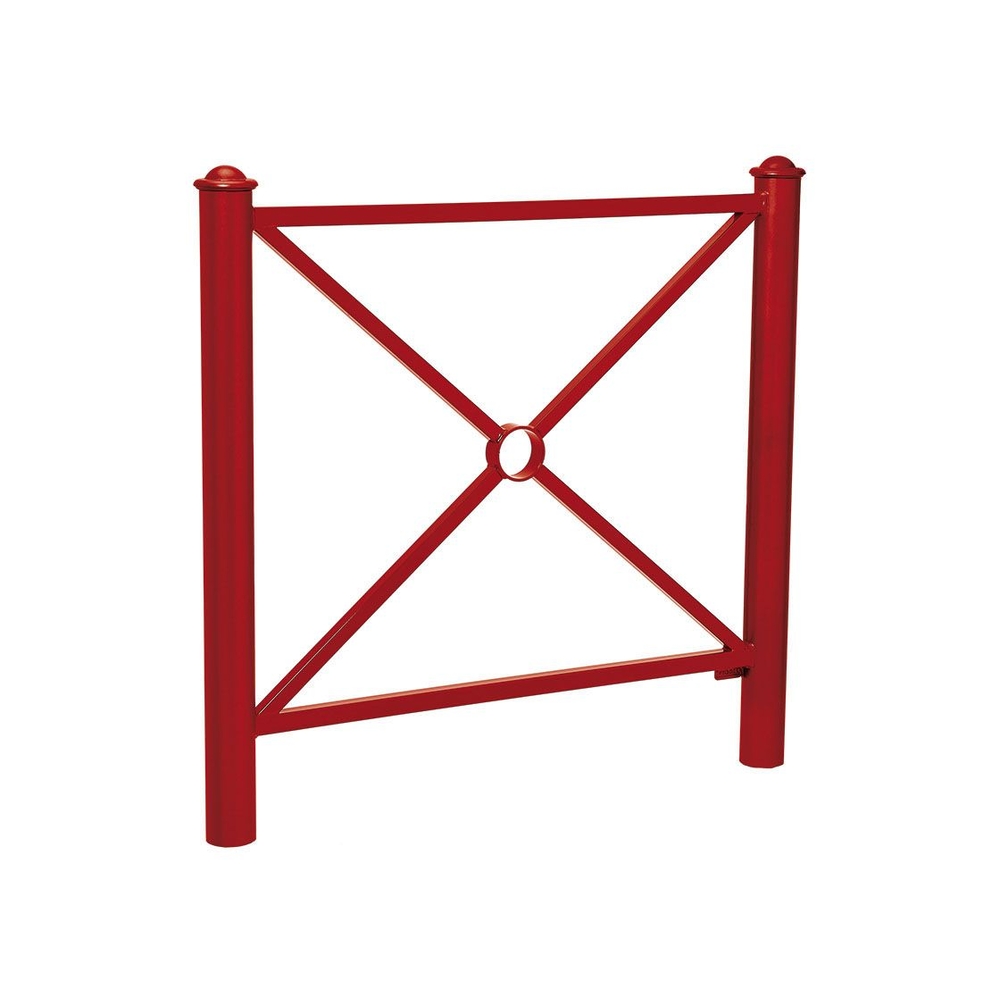 Barrière Province Agora RAL3004 - 1072 - Simple croix - PROCITY - 206057.3004