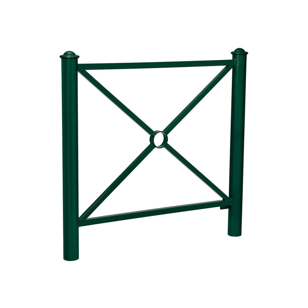Barrière Province Agora RAL6005 - 1072 - Simple croix - PROCITY - 206057.6005