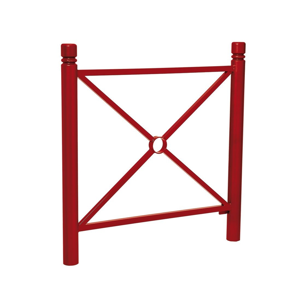 Barrière Province City RAL3004 - 1072 - Simple croix - PROCITY - 206061.3004