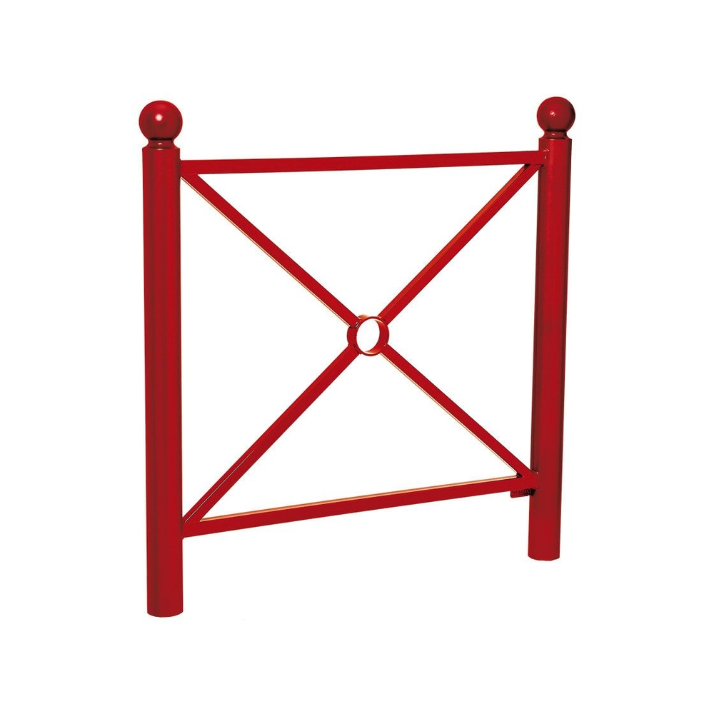 Barrière Province Boule RAL3004 - 1072 - Simple croix - PROCITY - 206066.3004