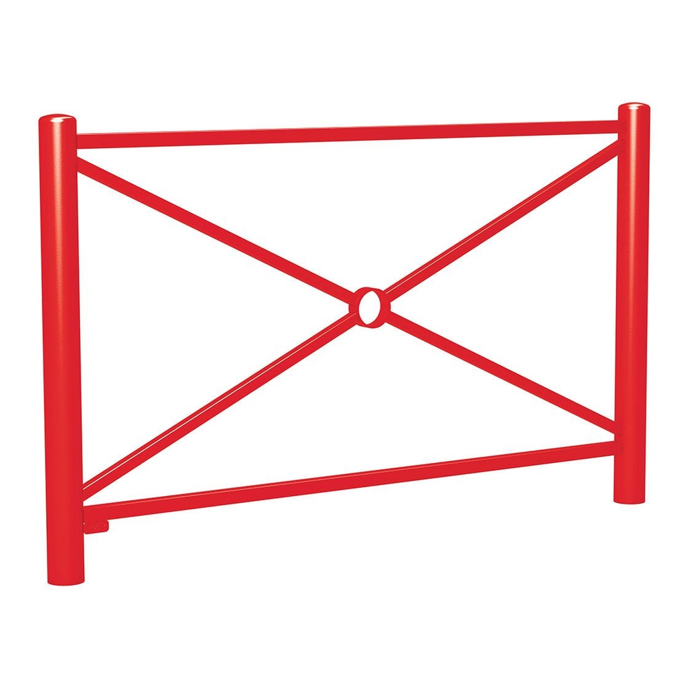Barrière Carrefour RAL3020 - 1572mm - PROCITY - 206081.3020