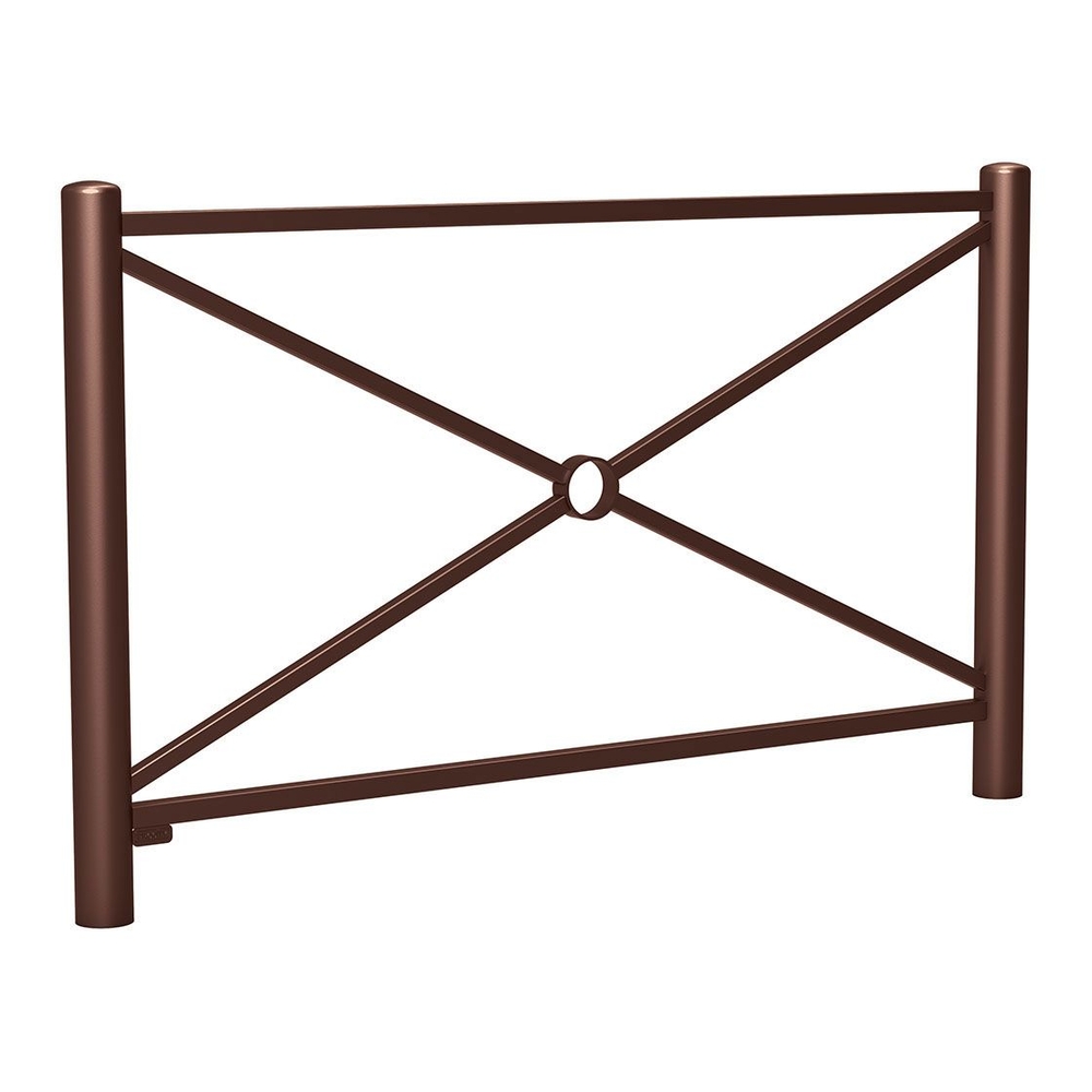 Barrière Carrefour RAL8017 - 1572mm - PROCITY - 206081.8017