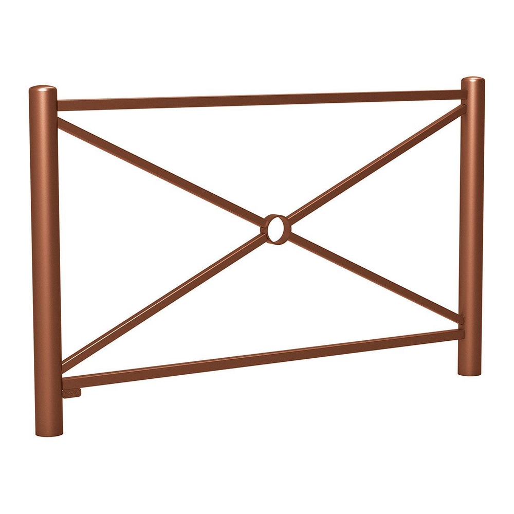 Barrière Carrefour Aspect Corten - 1572mm - PROCITY - 206081.S025
