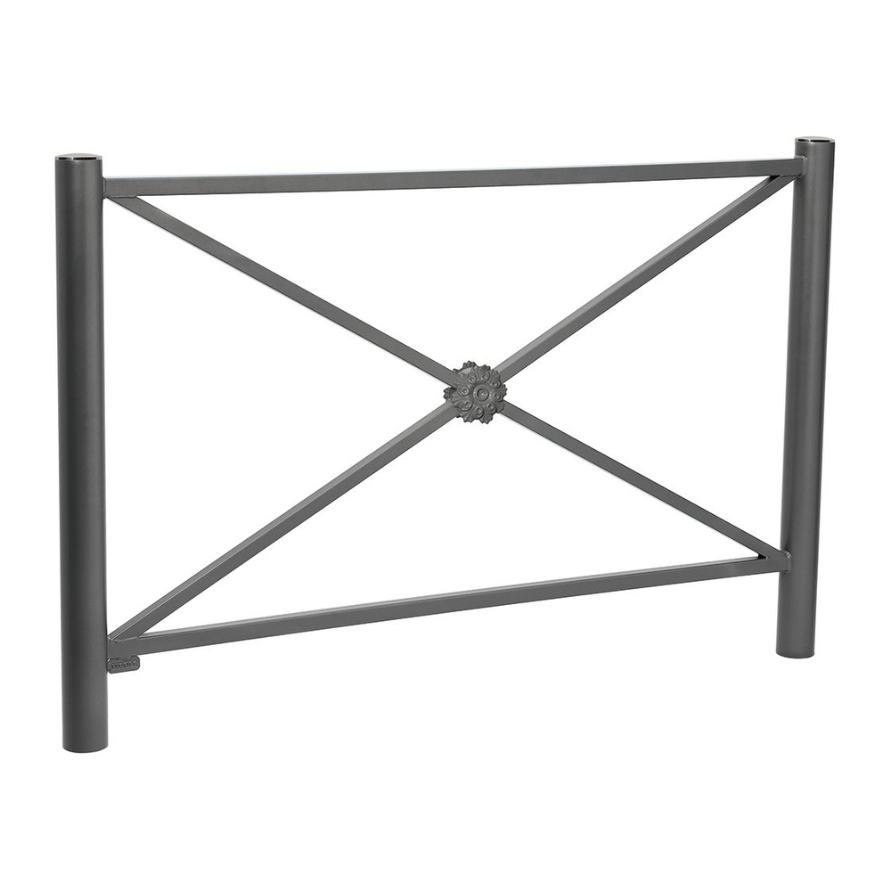Barrière Province Inox brossé Gris PROCITY - 206147.GPRO