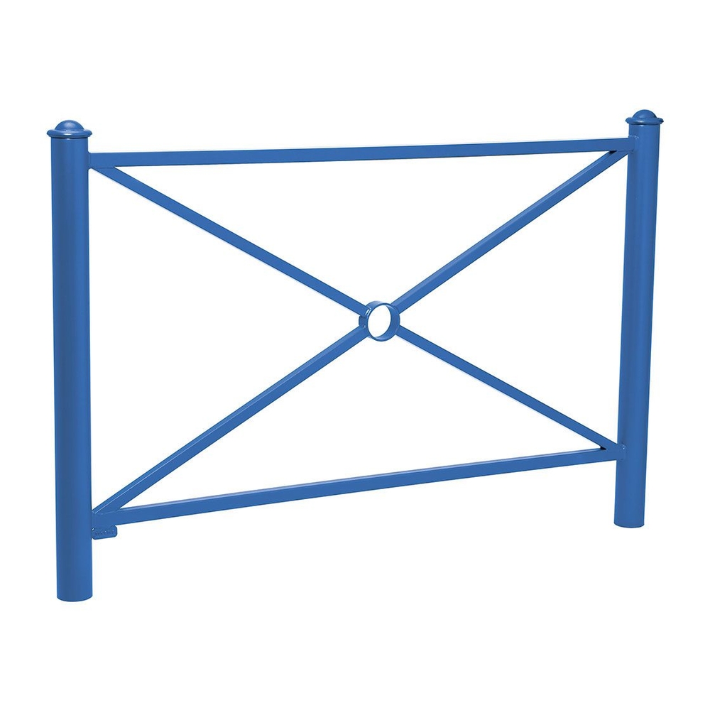 Barrière Province Agora RAL5010 - 1572mm - Simple croix - PROCITY - 206157.5010