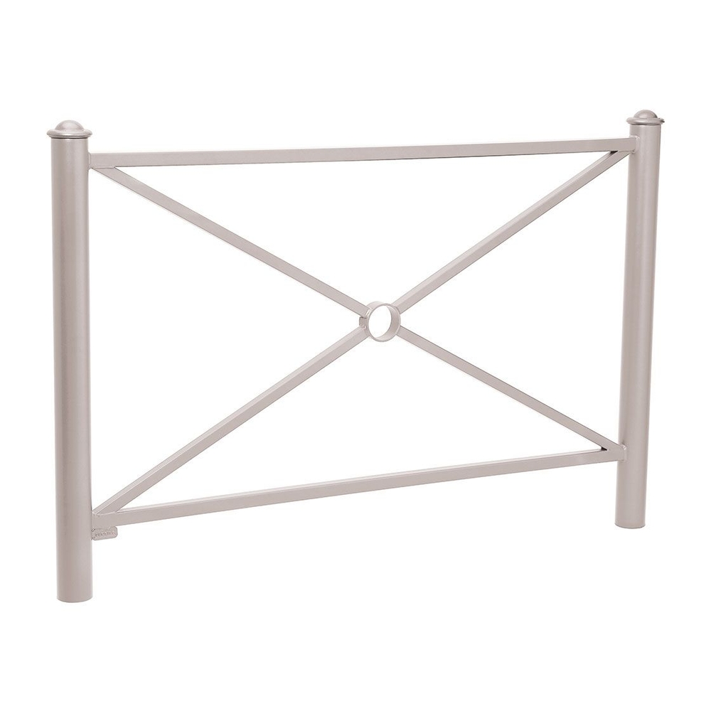 Barrière Province Agora RAL7044 - 1572mm - Simple croix - PROCITY - 206157.7044