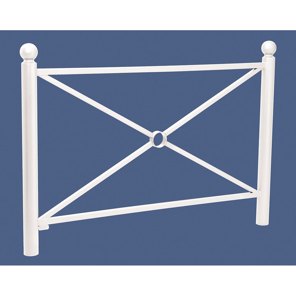 Barrière Province Boule RAL9010 - 1572mm - Simple croix - PROCITY - 206166.9010
